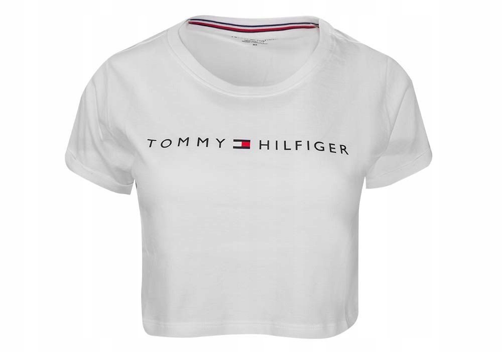 

Tommy Hilfiger Damski T-shirt Cropped White r. M