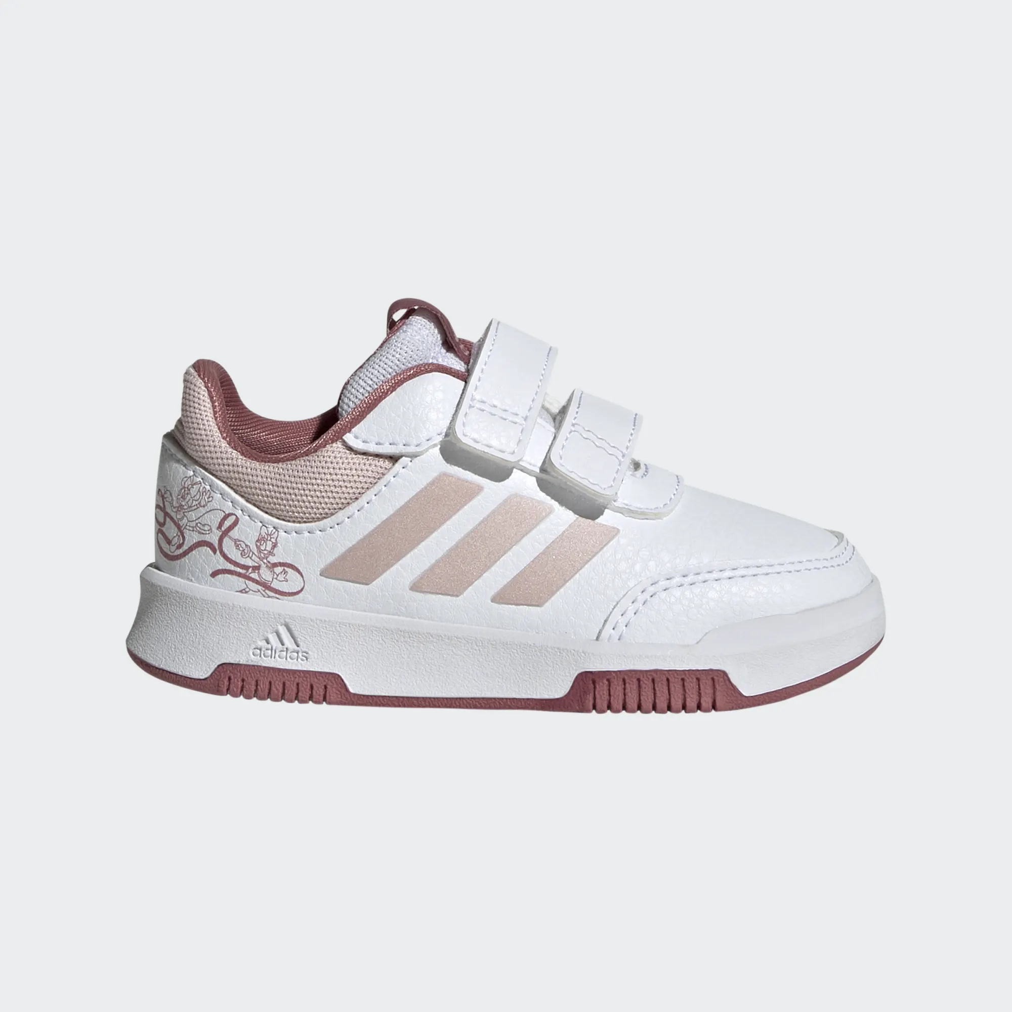 Buty Sportowe Dziewczęce Na Rzepy Eko Skóra Tensaur IF4079 R. 25