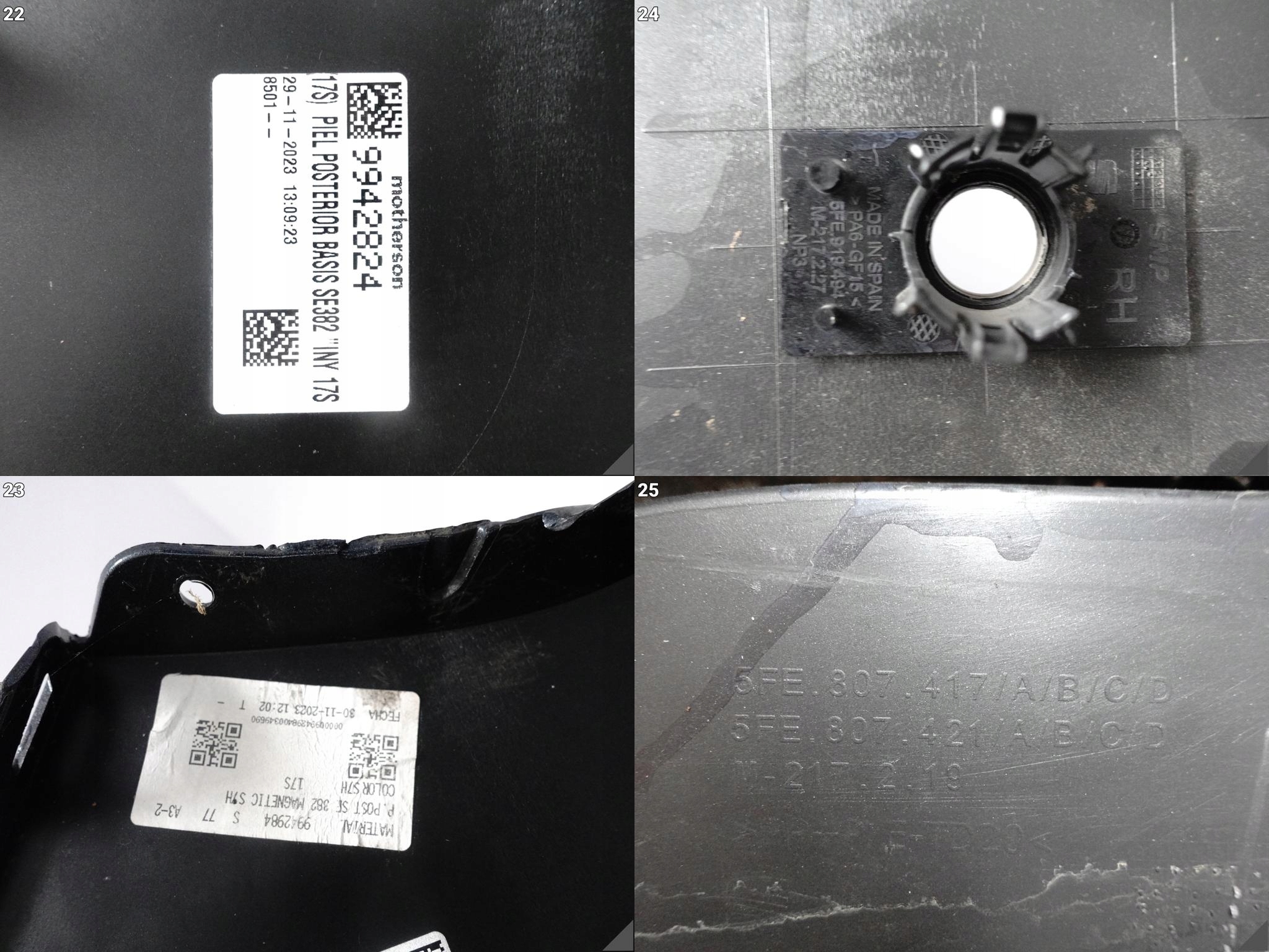 SEAT LEON 4 (IV GENERACJA) 5FE KOMBI 20-24 bumper BUMPER rear part (6xPDC)