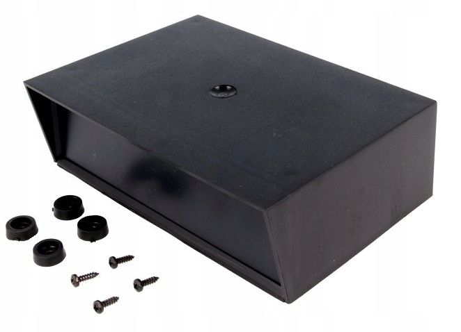Obudowa plastikowa KM50 czarna 150x95x50mm KM-50