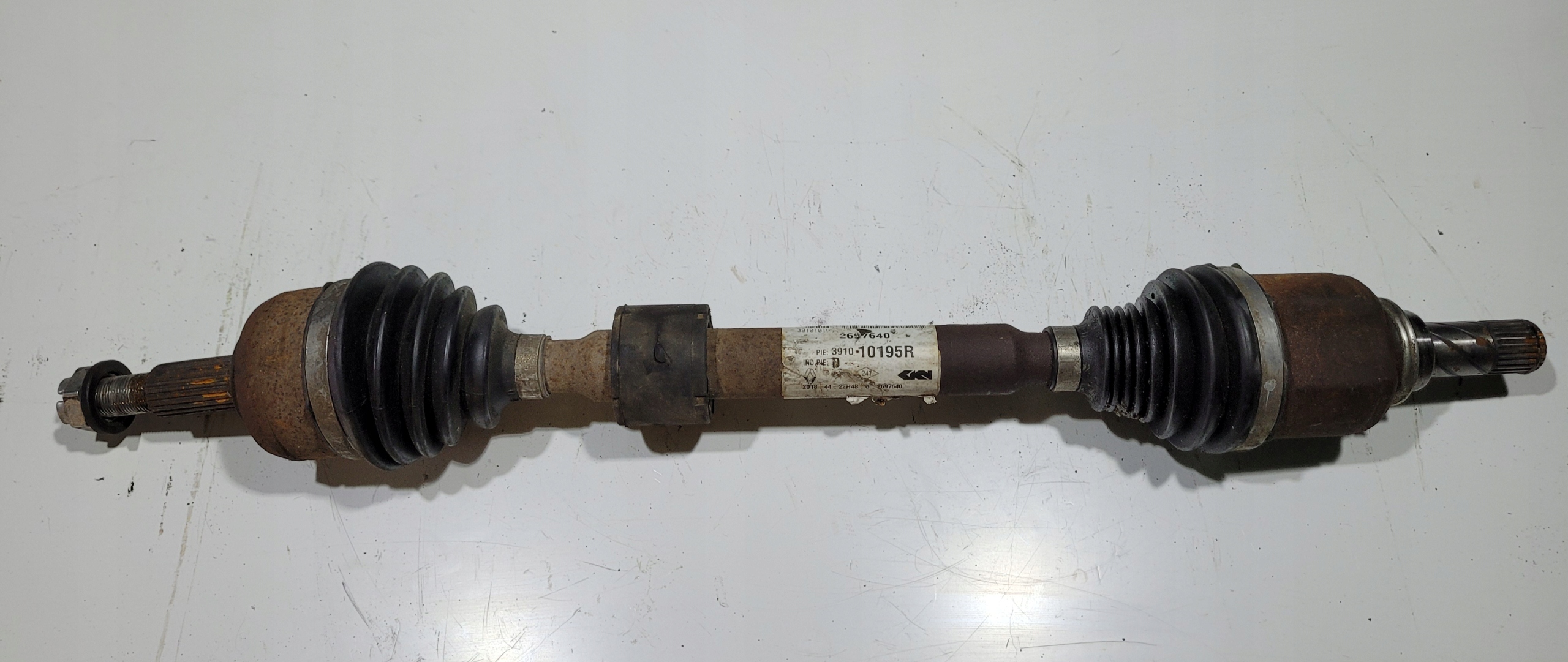semi-axis left short. RENAULT MEGANE IV 4 1.2