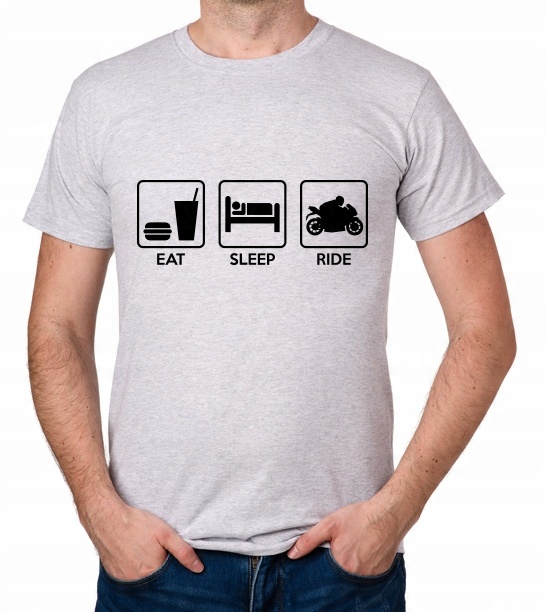 

koszulka Eat Sleep Ride Motor prezent