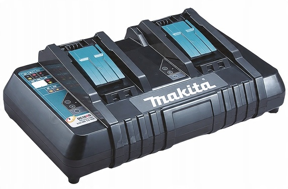 

Makita Podwójna Szybka Ładowarka 18V DC18RD