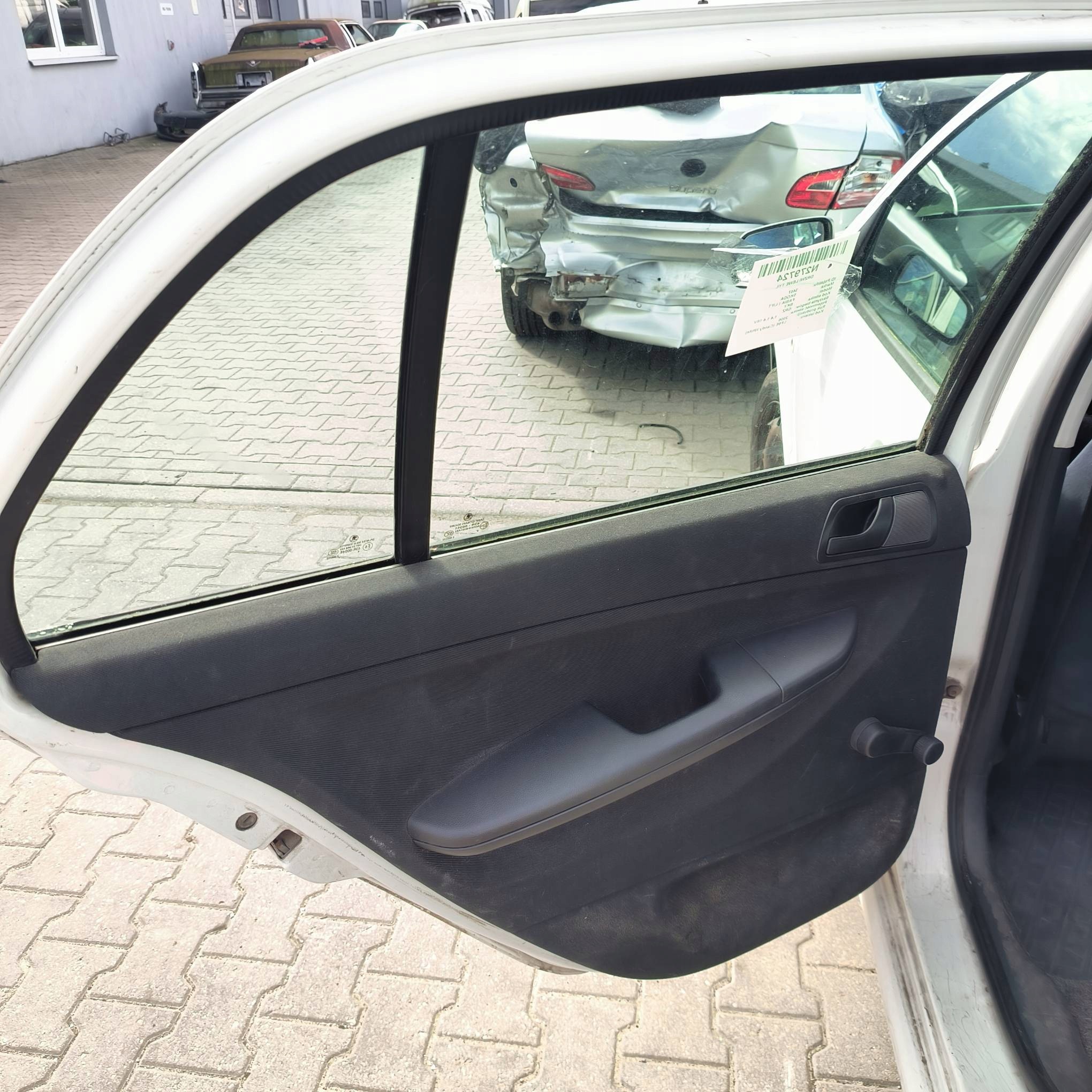 Tür links heck LF9E SKODA FABIA und 5D HB LIFT
