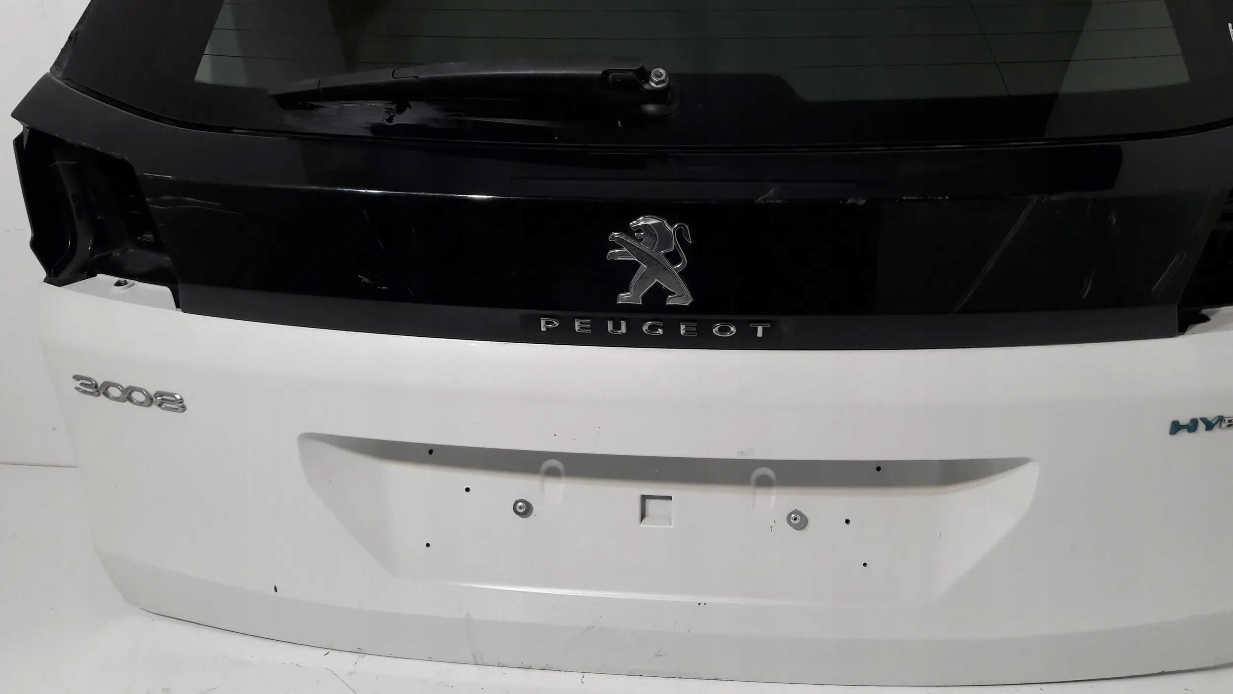 Peugeot 3008 II boot doors biala perlowa unprotected (H85)
