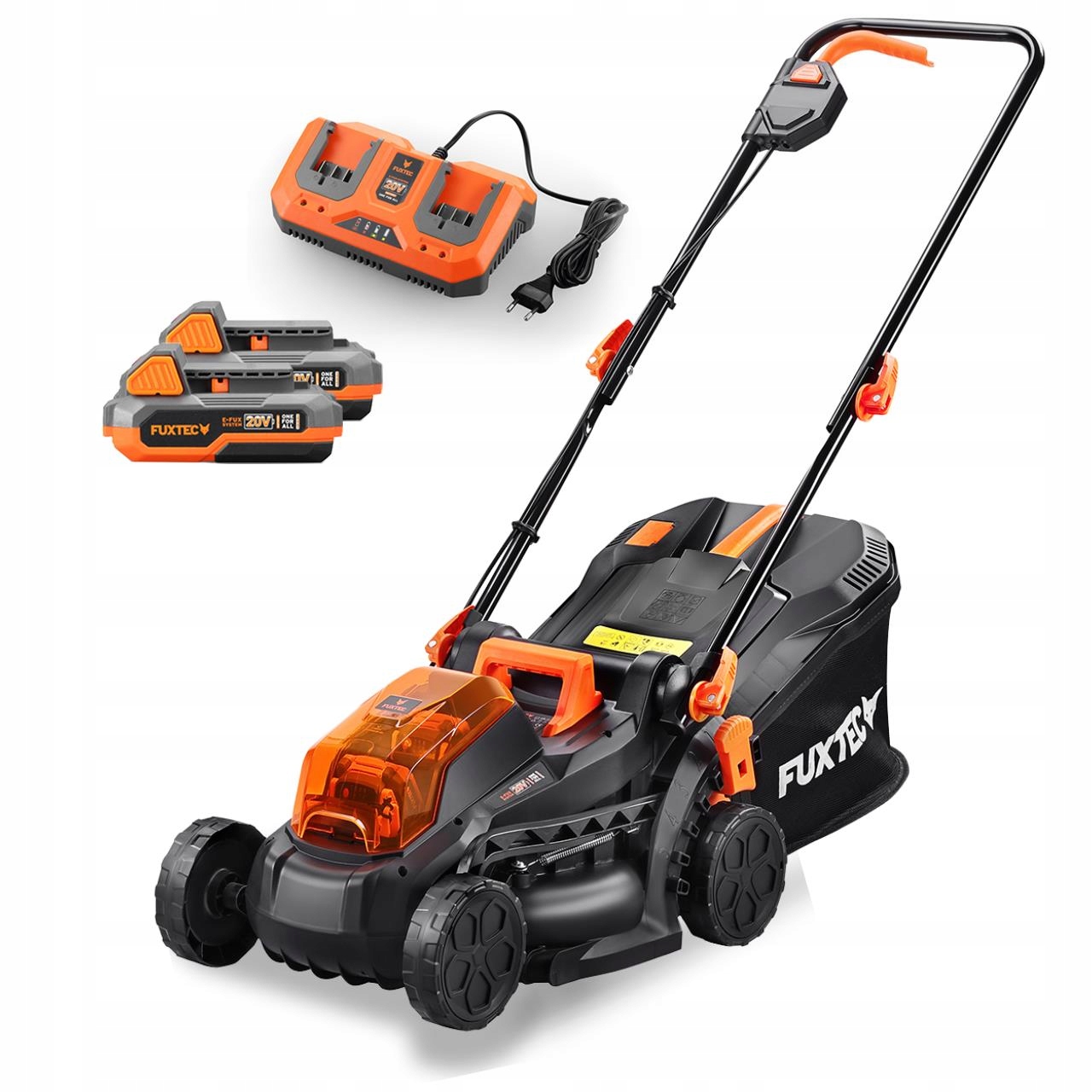 Kosiarka Akumulatorowa Fuxtec 40V Zestaw 2XAKU 2Ah +ładowarka 33CM Do Trawy