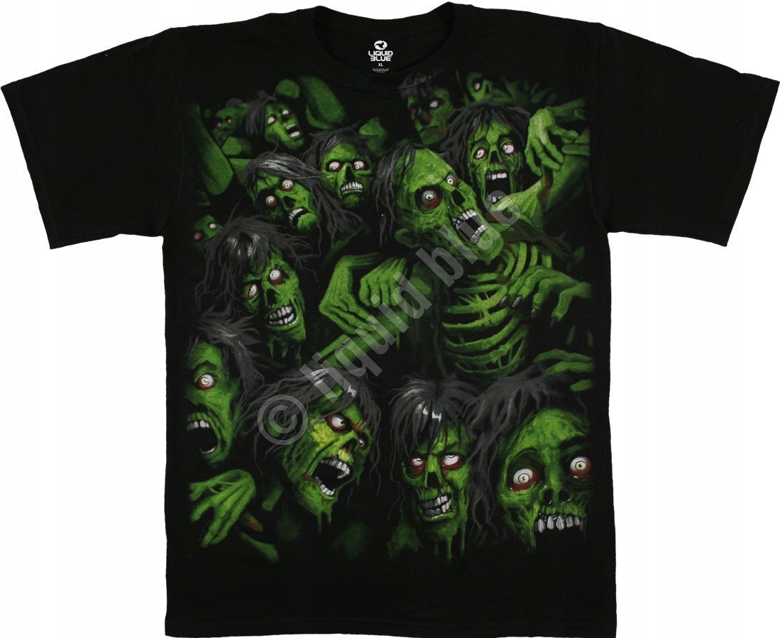 Zombie Pile Liquid Blue L