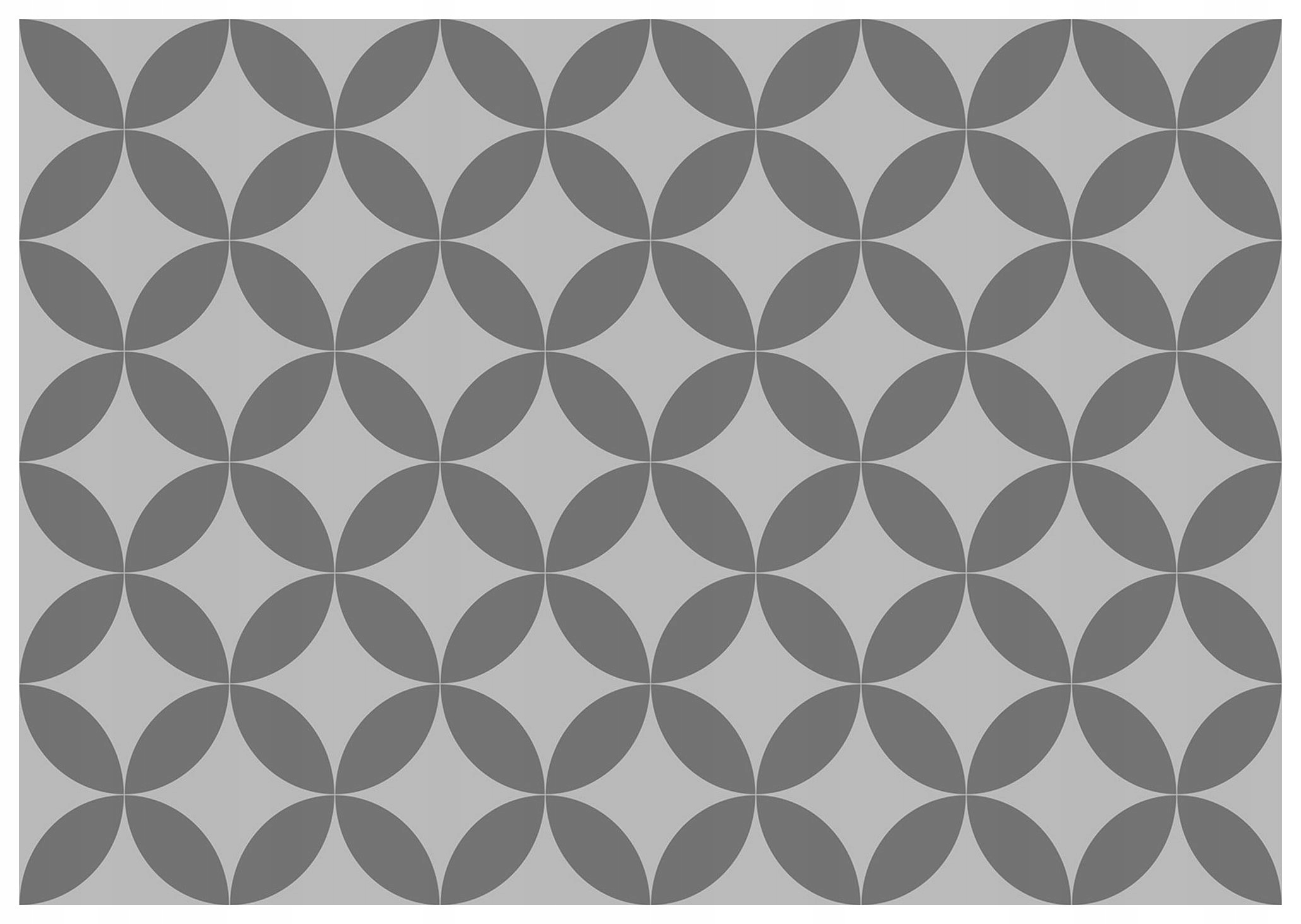 Fototapeta Geometrické šedé ovály na světle šedém pozadí 520x318 lepidlo