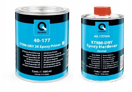 Q-Refinish Podkład epoksydowy szybkoschnący mokro na mokro 1:1 1L kpl