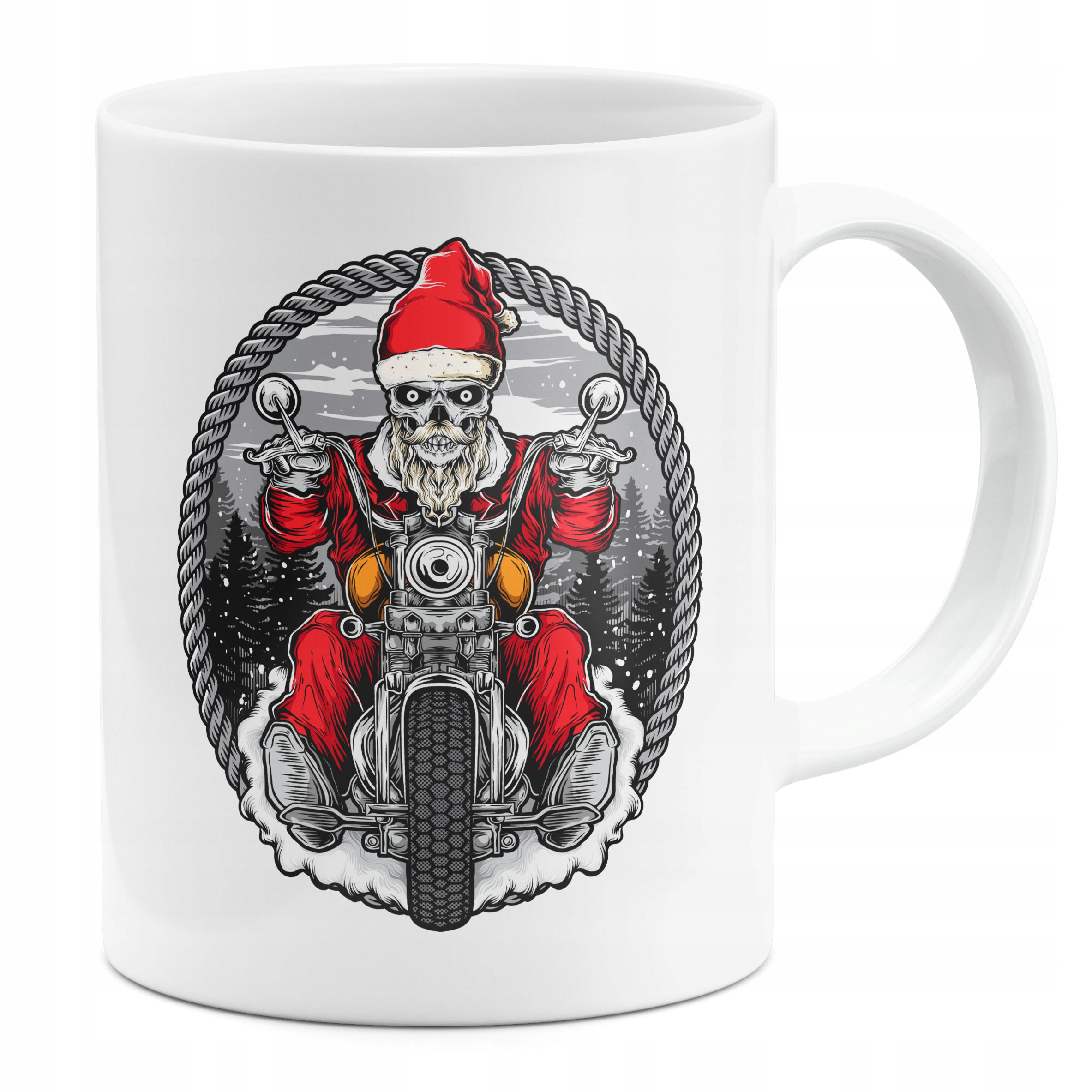 

Motocyklista Mikołaj Kubek Świąteczny Motor Santa