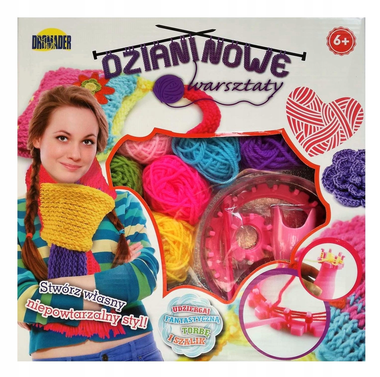 

Dzianinowe Warsztaty zestaw kreatywny 8904