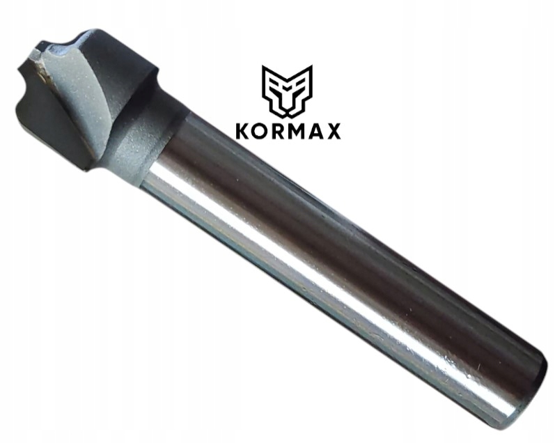 Dekorativní jednoduchá fréza na dřevo 12,7xH9,5xR2x8 mm Kormax