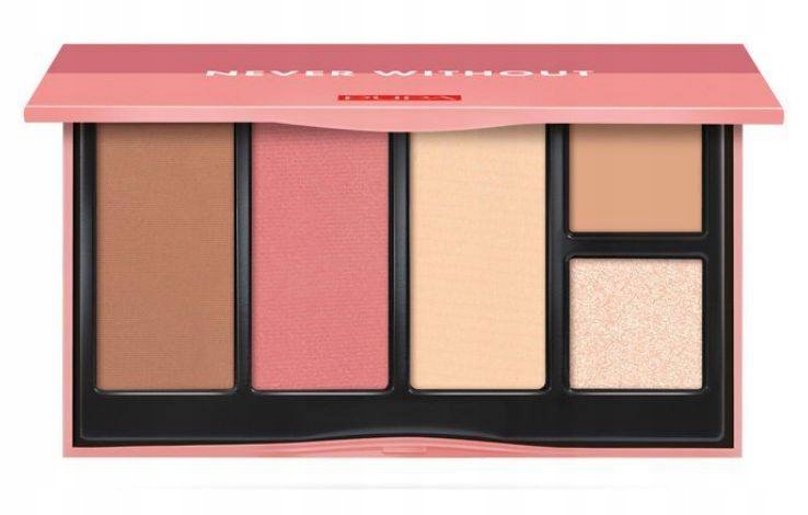 Pupa Paleta na konturování tváře Never Without 002 Medium