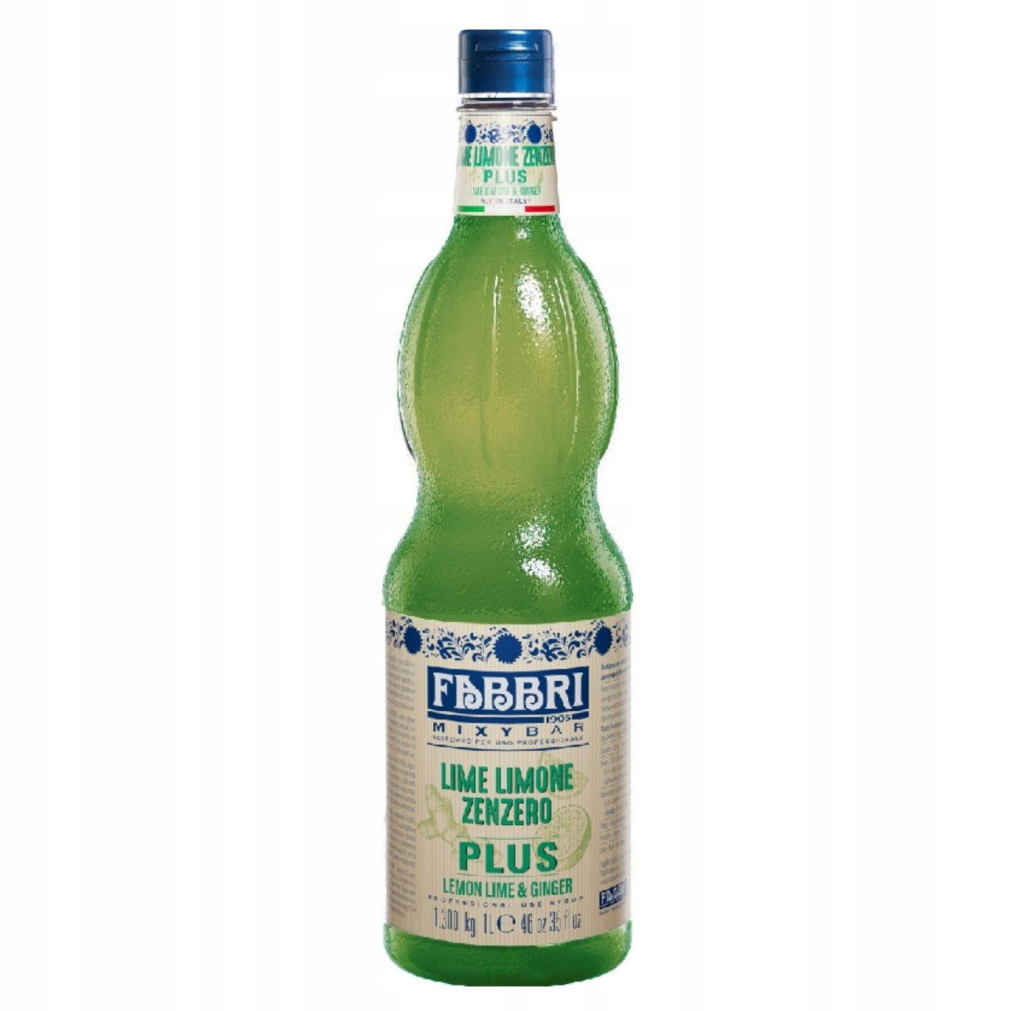 Fabbri Włoski Syrop Barmański Limonka Cytryna Imbir Plus 1000 ml