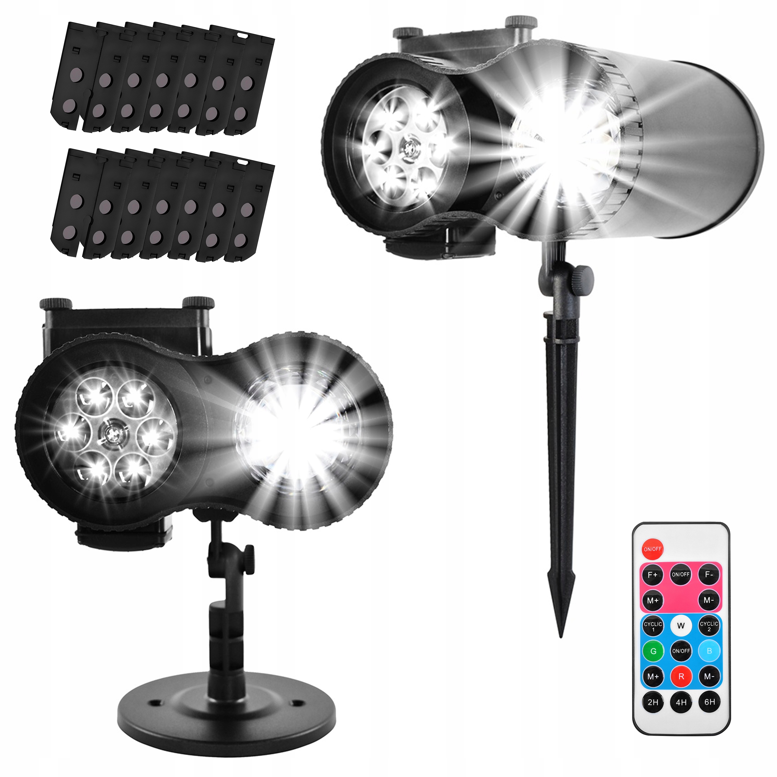 Projektor Vánoční Projektor s 12 Pohyblivými Slidy