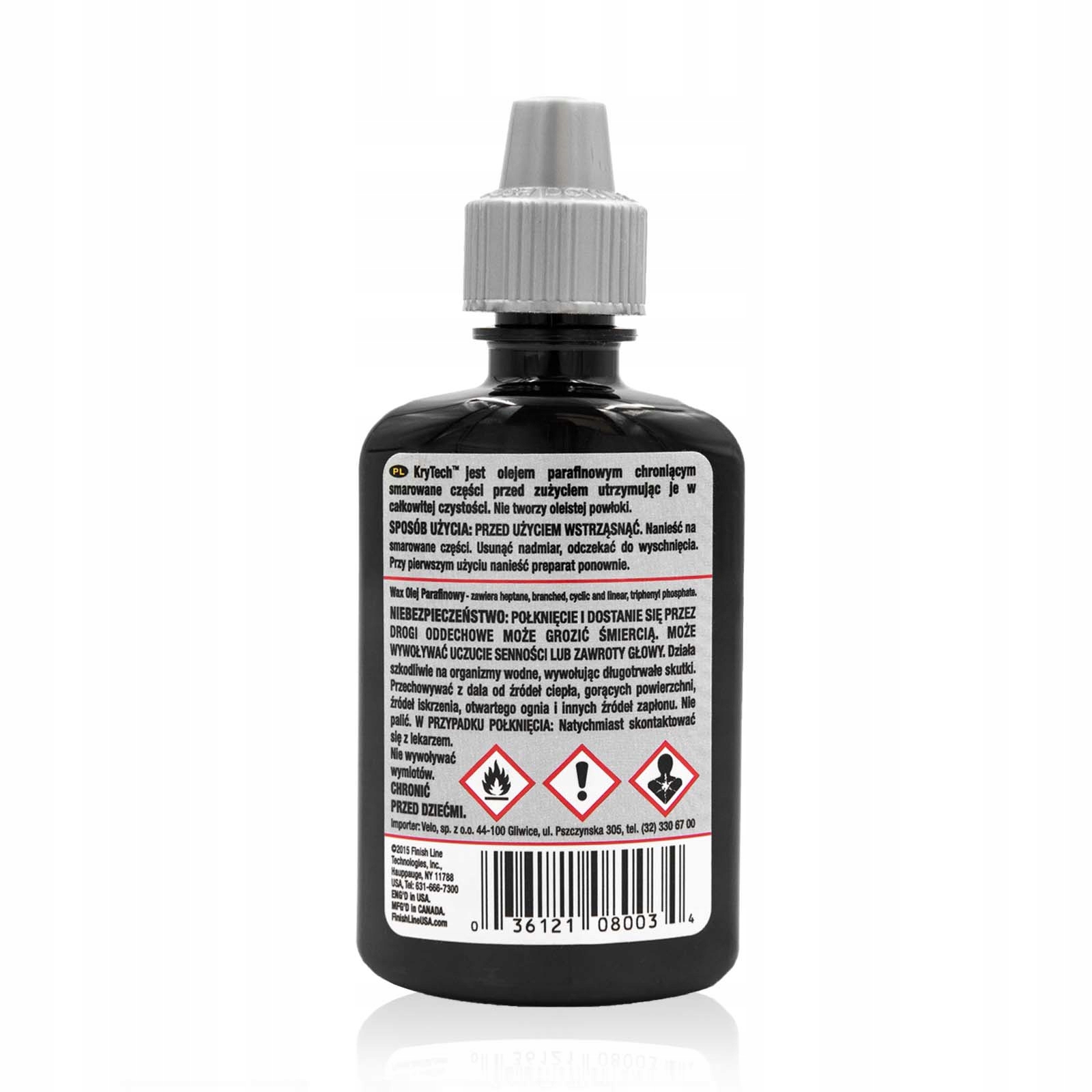 Olej smar łańcucha rowerowego Finish Line KryTech Marka Finish Line