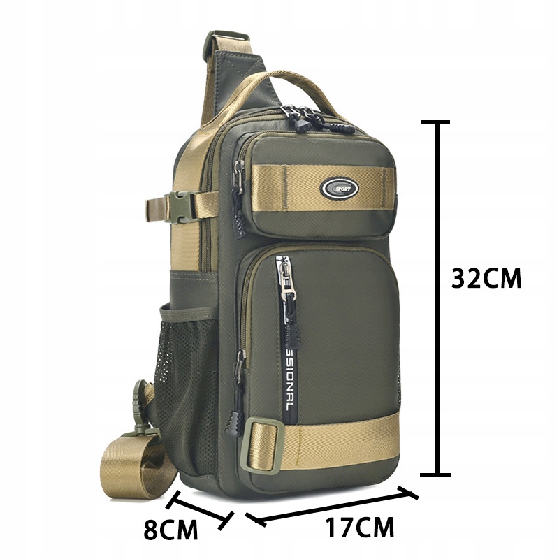 SASZETKA MĘSKA SPORTOWA NA RAMIĘ LISTONOSZKA TORBA Stan opakowania oryginalne