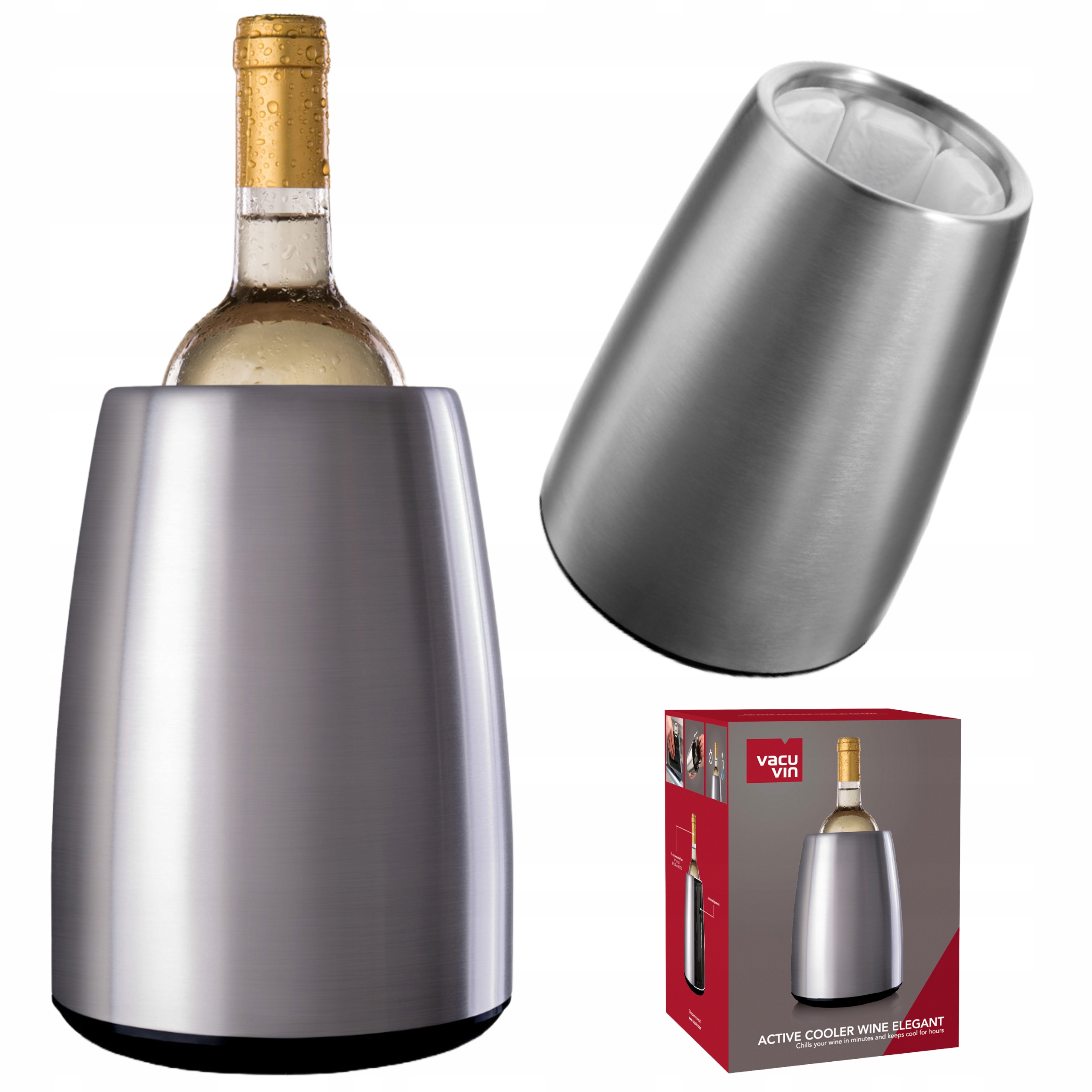 

Schładzacz do Wina Cooler butelki pojemnik VacuVin