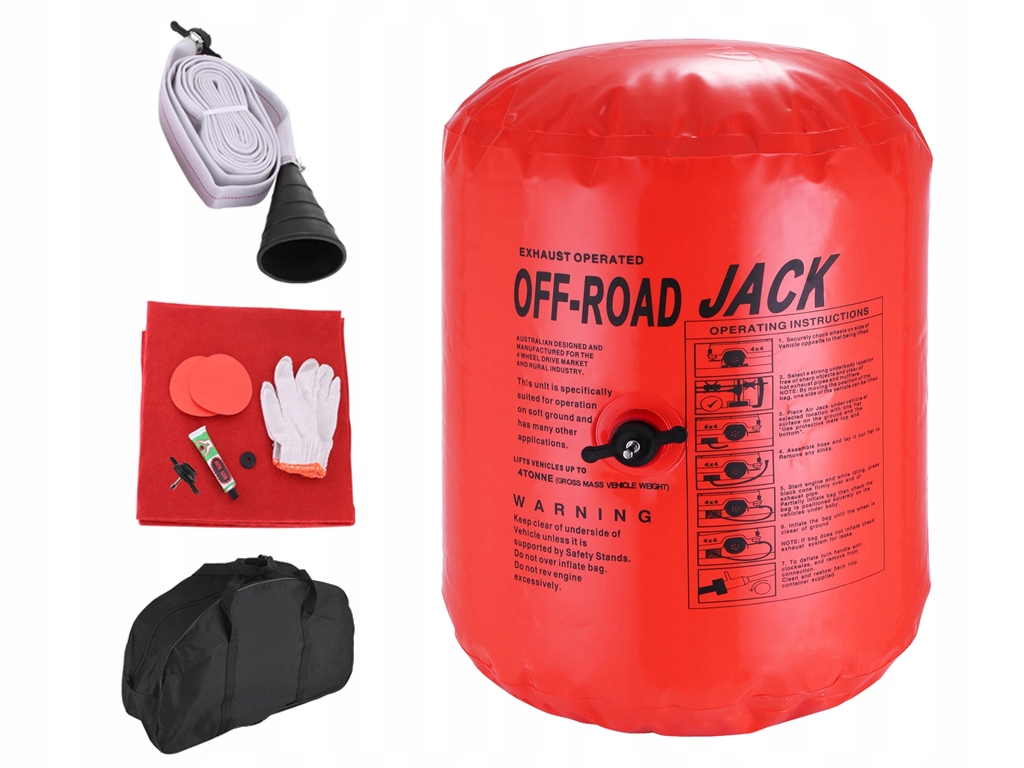 AIRJACK4T - ВОЗДУШНЫЙ ДОМКРАТ 4T ДЛЯ ВЫХЛОПНЫХ ГАЗОВ ВОЗДУХА OFFROAD