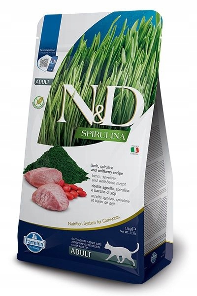 N&d Cat Spirulina Lamb Adult 1,5 Kg