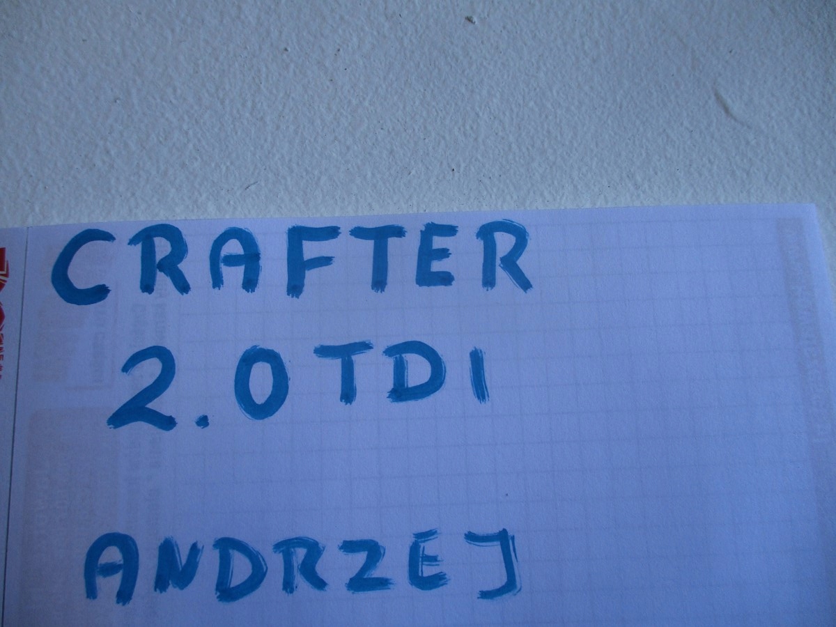 head. VW CRAFTER 2,0D 03L103373J