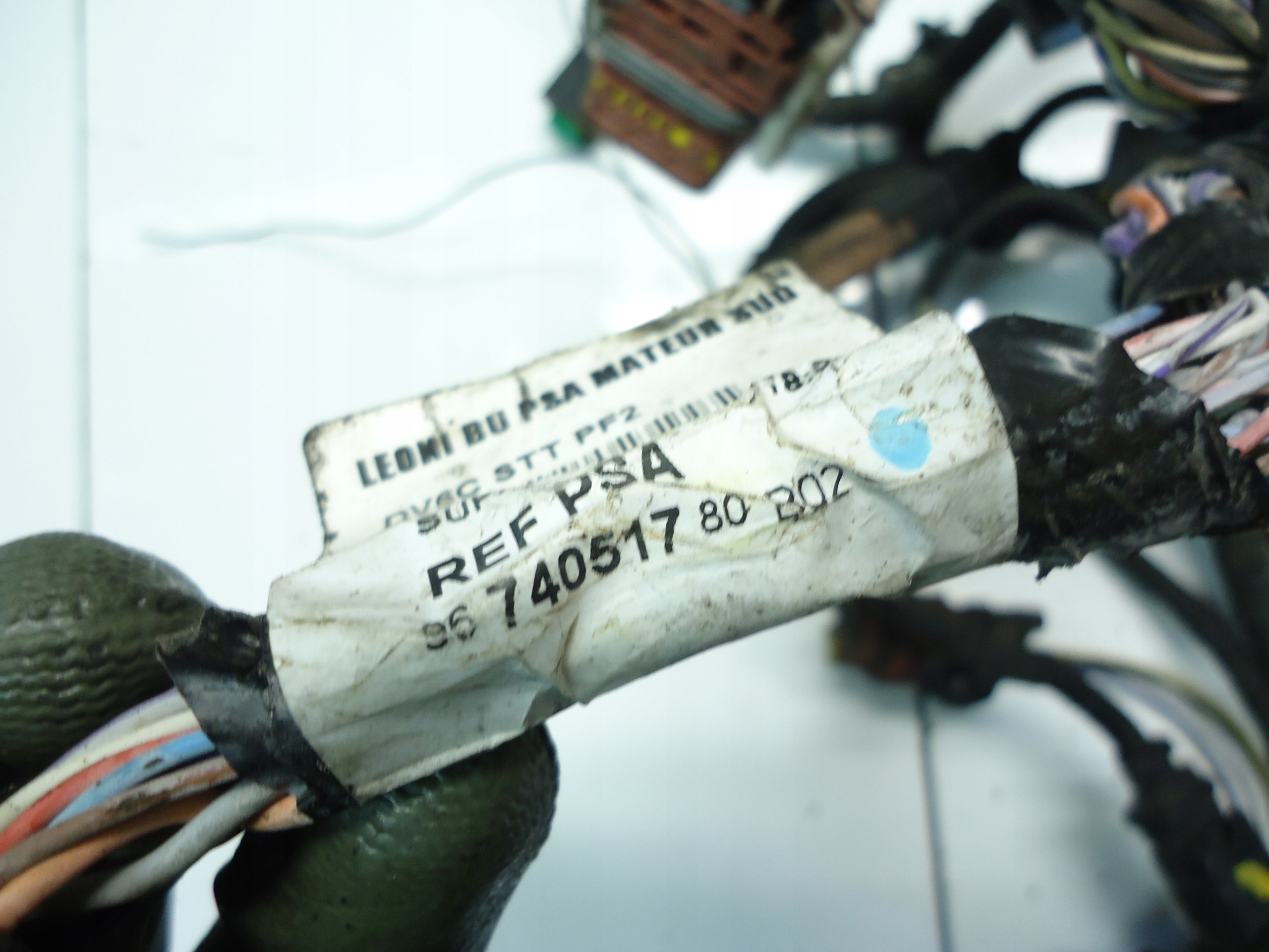 PEUGEOT 508 1.6 E-HDI bundle motor wiring 9674051780