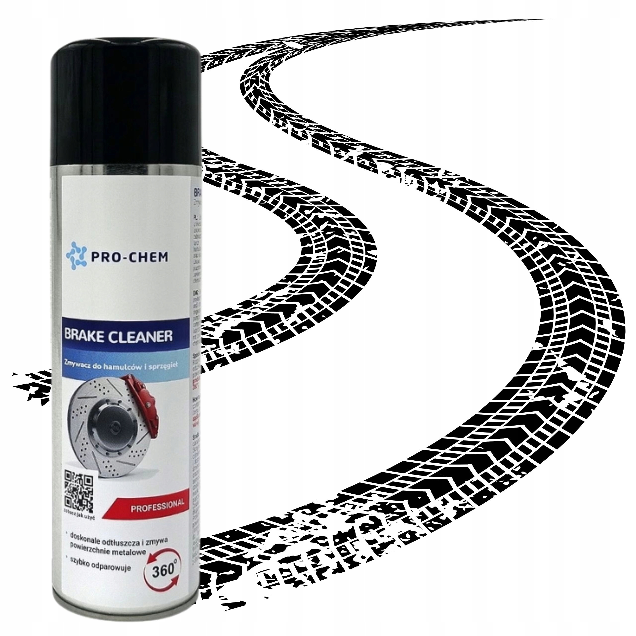 Zmywacz Do Hamulców. Płyn Do Czyszczenia. Brake Cleaner 0,5L Pro-chem
