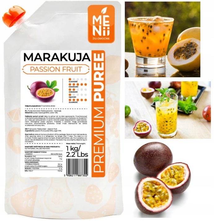 10 x Pyré Marakuja Nápoje Party Maracuja Tequila Rum Martini Party