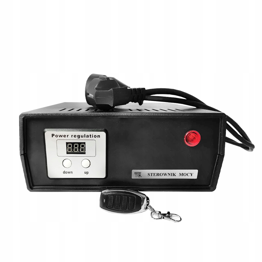 Regulator Procentowy Mocy GRZAŁKI Zdalny na Pilota Sterownik 4,0kW