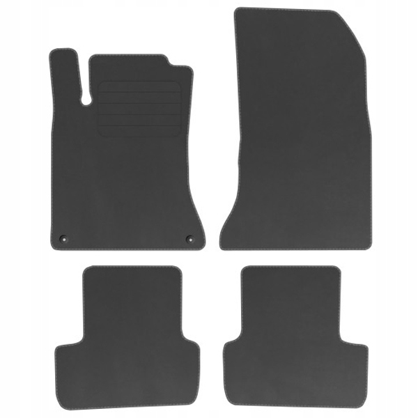 MERCEDES A W176 велюровые коврики COMFORT графит