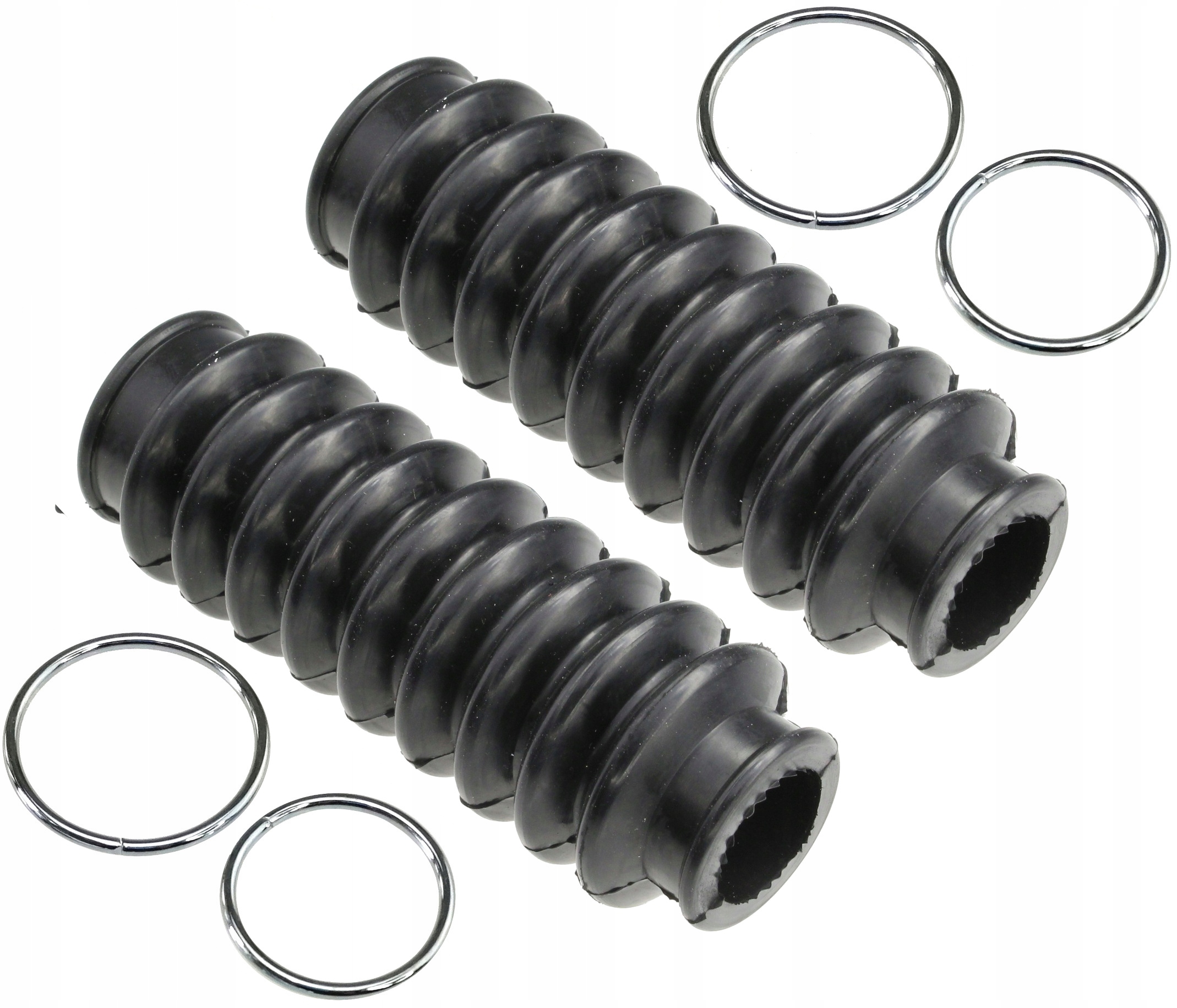 2x Guma Obejmy Teleskopu Amortyzatora Jawa 50 Jawka 125mm Czechy Deluxe