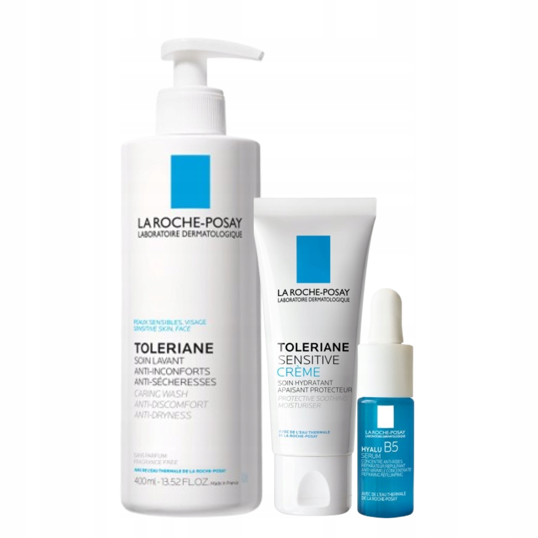 Zestaw La Roche-Posay Toleriane emulsja oczyszczająca 400ml Krem 40ml