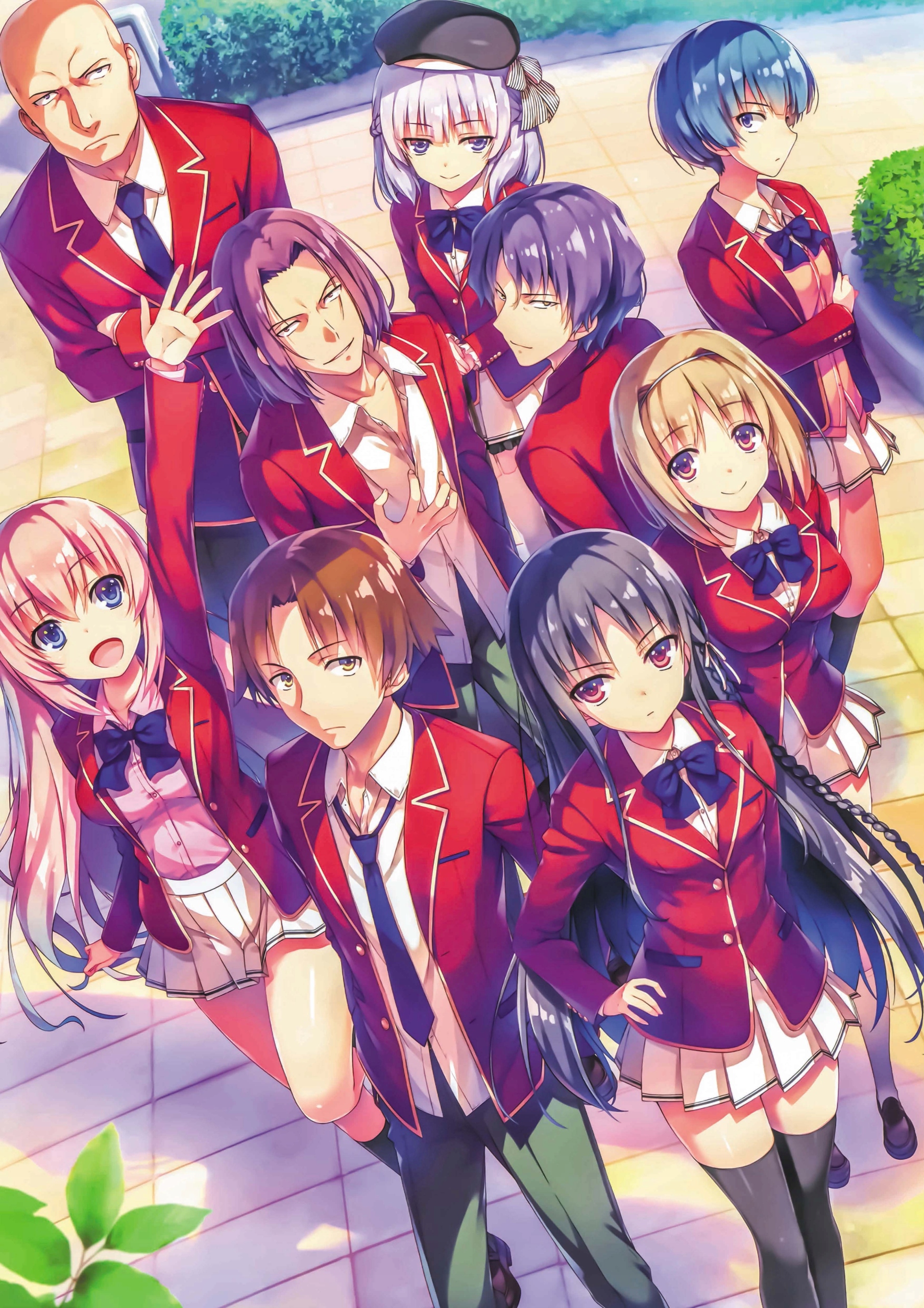 

Plakat A3 anime Classroom of the Elite