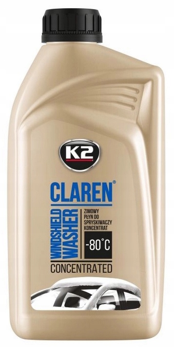 K2 CLAREN -80C ZIMOWY PŁYN DO SPRYSKIWACZY KONCENTRAT 1L