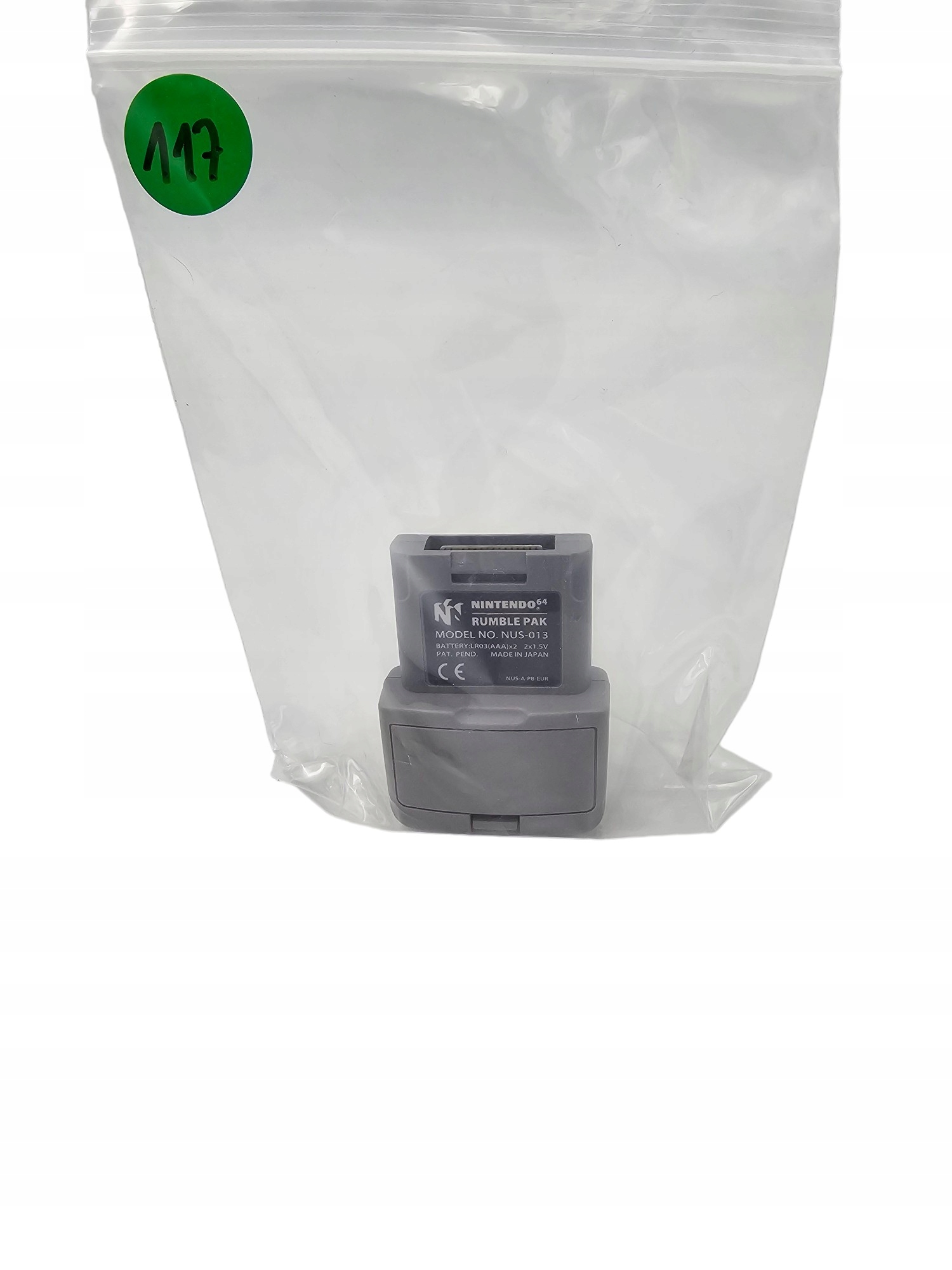 ORYGINALNY RUMBLE PAK NINTENDO 64