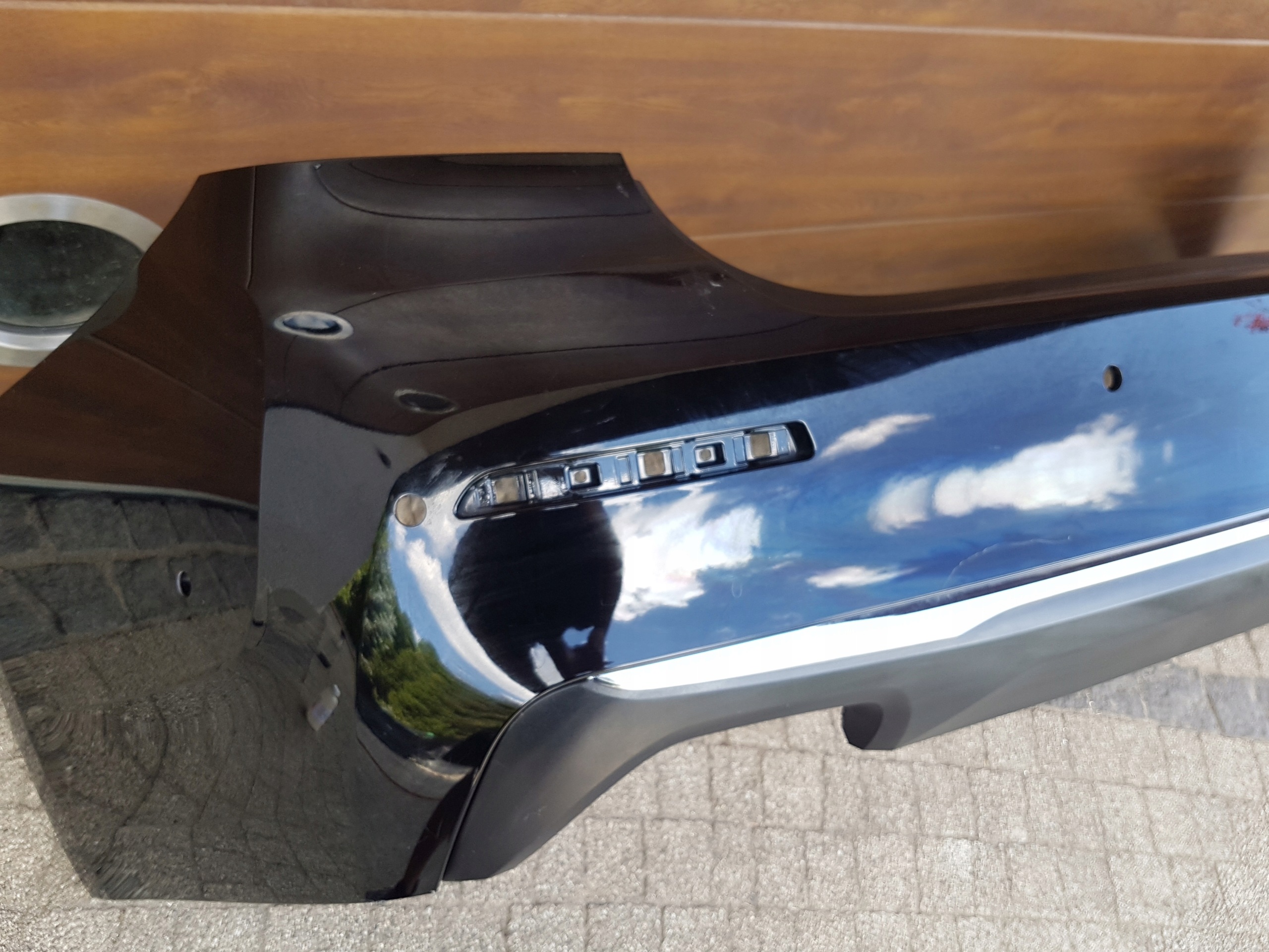 bumper rear BMW 5 G31 LCI