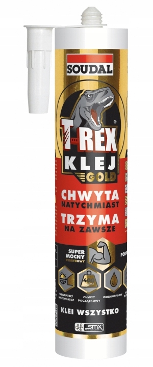 

Soudal T-rex Gold Klej montażowy Mocny Szybki 290