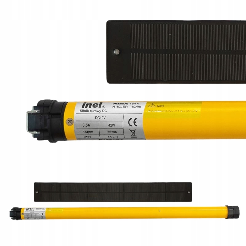 Inel motor pre rolety N-20LER rúrka Ø 63/78/85 rádio akumulátor solárny panel