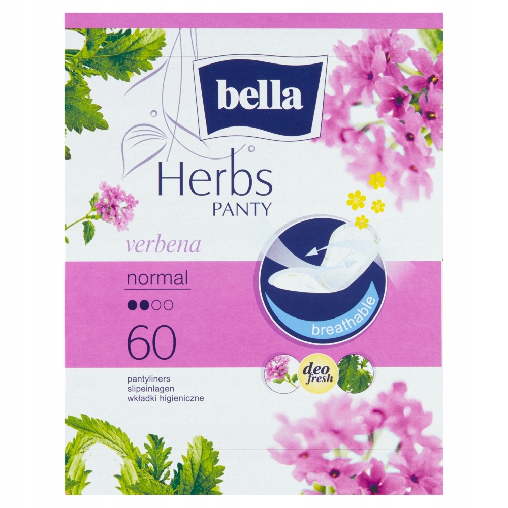 

Bella Herbs Panty Verbena Normal 60 sztuk