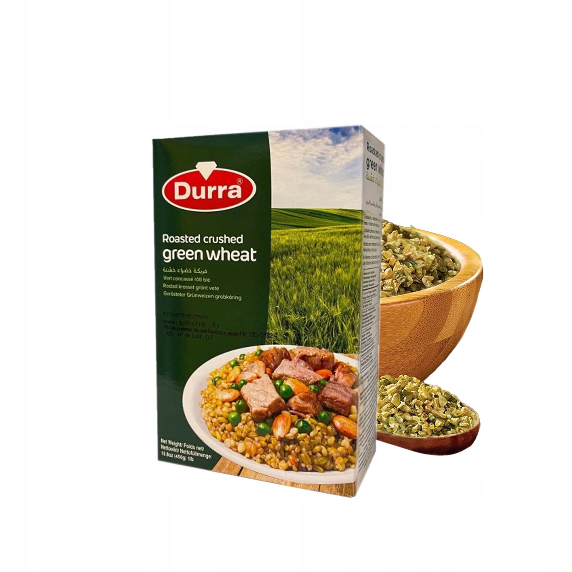 ZIELONA KASZA FREEKEH FRIKEH 450 g DURRA