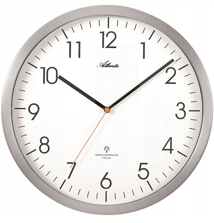 Nástenné hodiny Atlanta 4382/4, rádiom riadené 31cm
