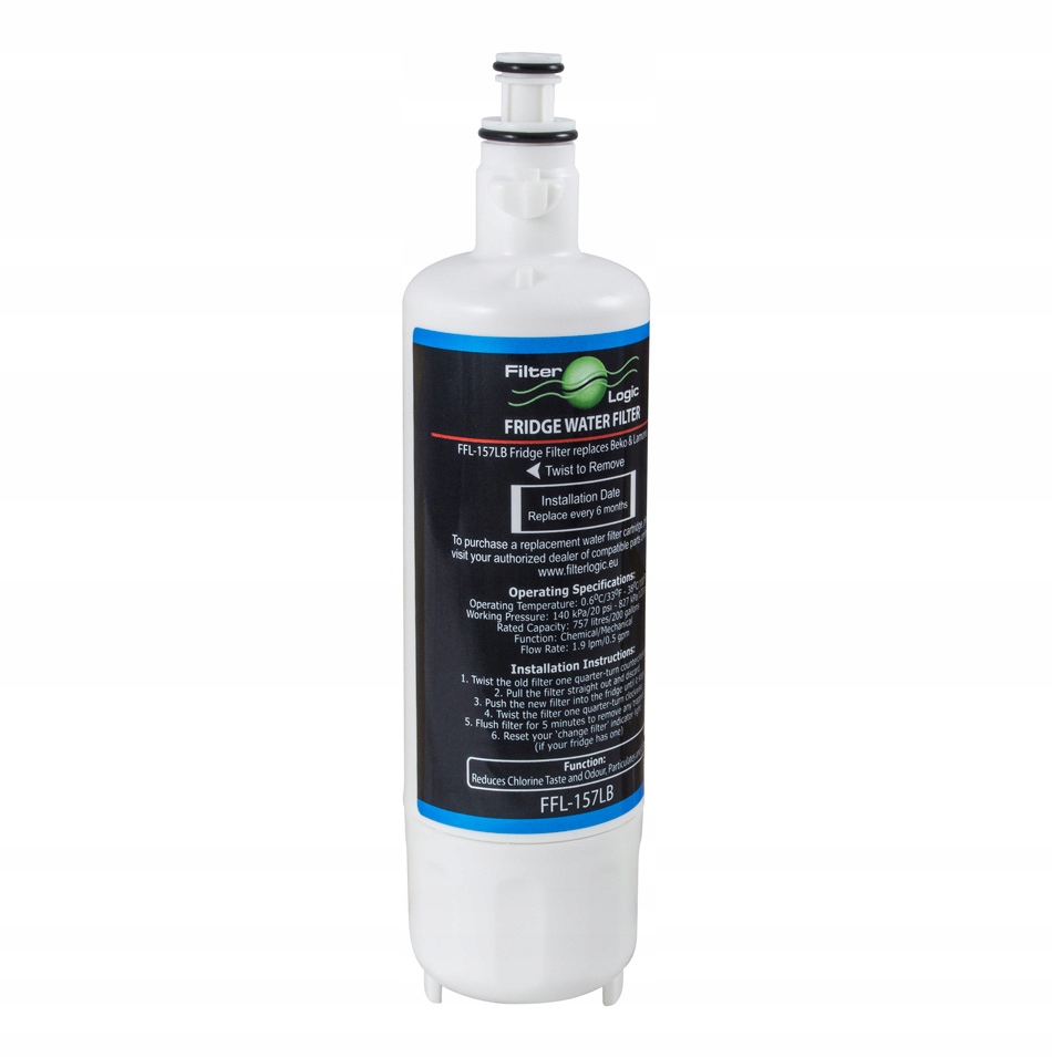 Filtr wody Filter Logic FFL-157LB do lodówki BEKO EAN (GTIN) 5060511220255