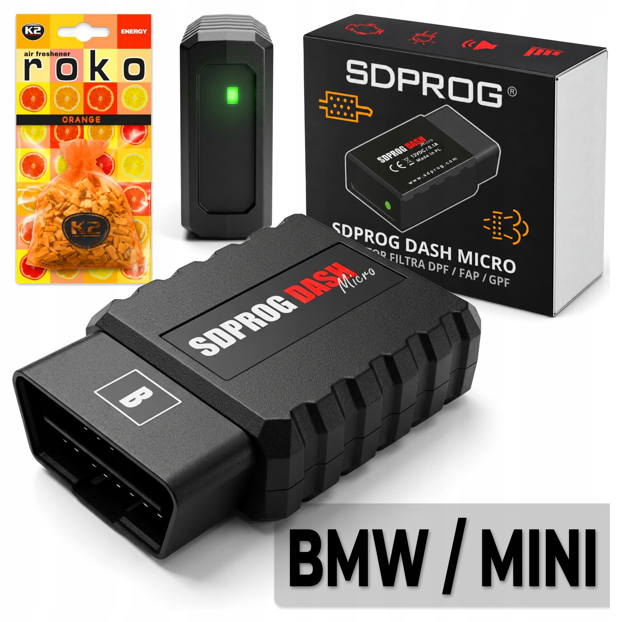 Monitor Filtra Dpf Fap Gpf Sdprog Dash Micro OBD2 Mini Cooper Sd F55 F56