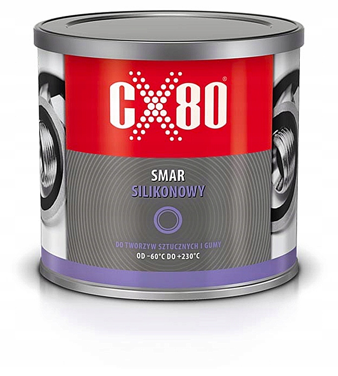 ИСКУССТВЕННЫЙ 500Г CX80 СМАЗКА СИЛИКОНОВАЯ РЕЗИНА ПЛАСТИК С