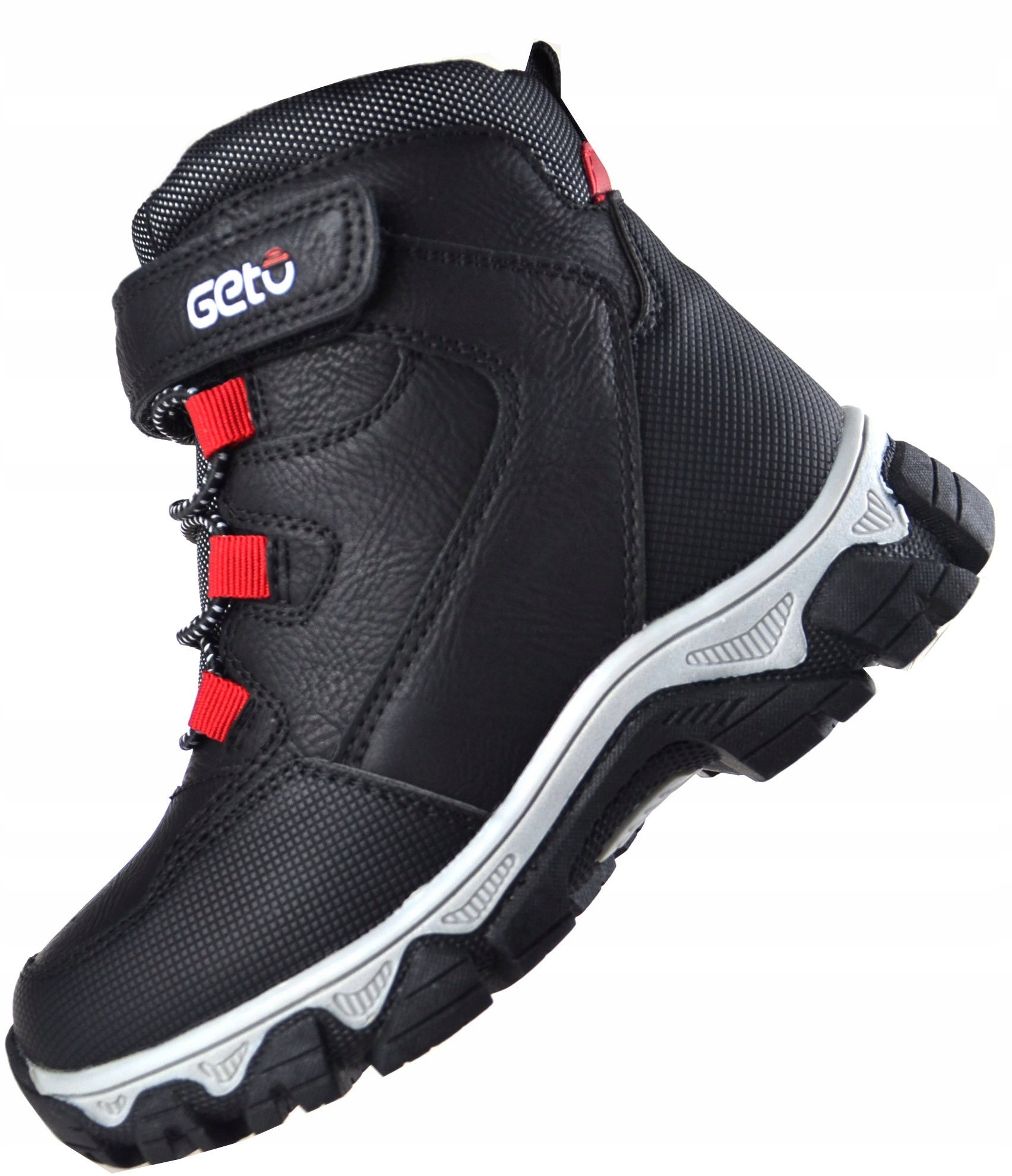 Wodoodporne ŚNIEGOWCE SUWAK Rzep Futerko CZARNE 27 Marka Inna marka