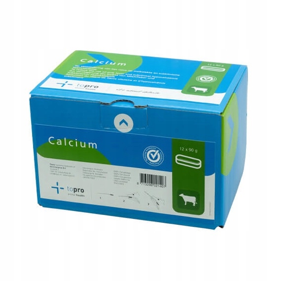 

Bolus Wapniowy wapń fosfor wit. D3 Calcium 12szt