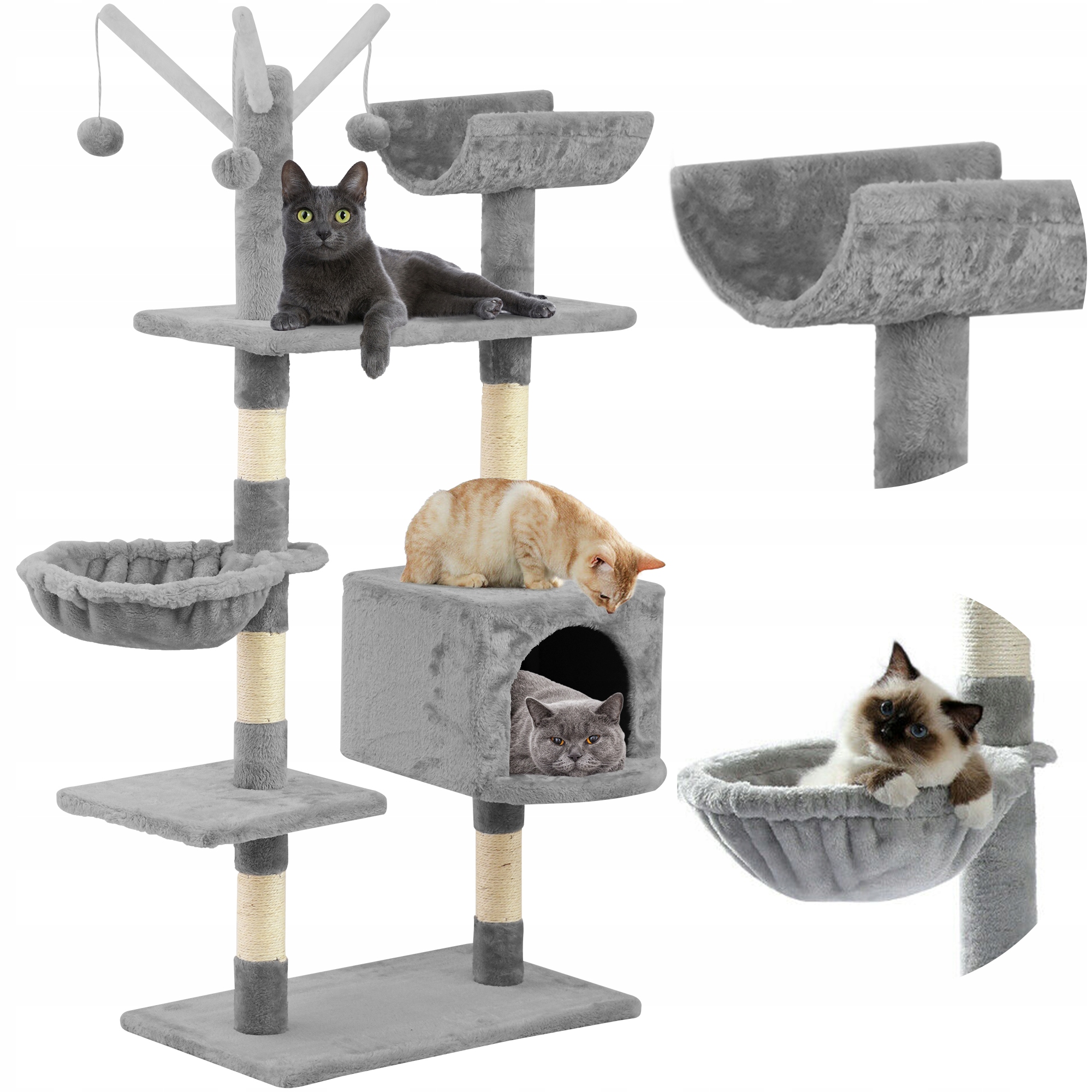 

Drapak Dla Kota Kotów Domek Wieża Legowisko XXL