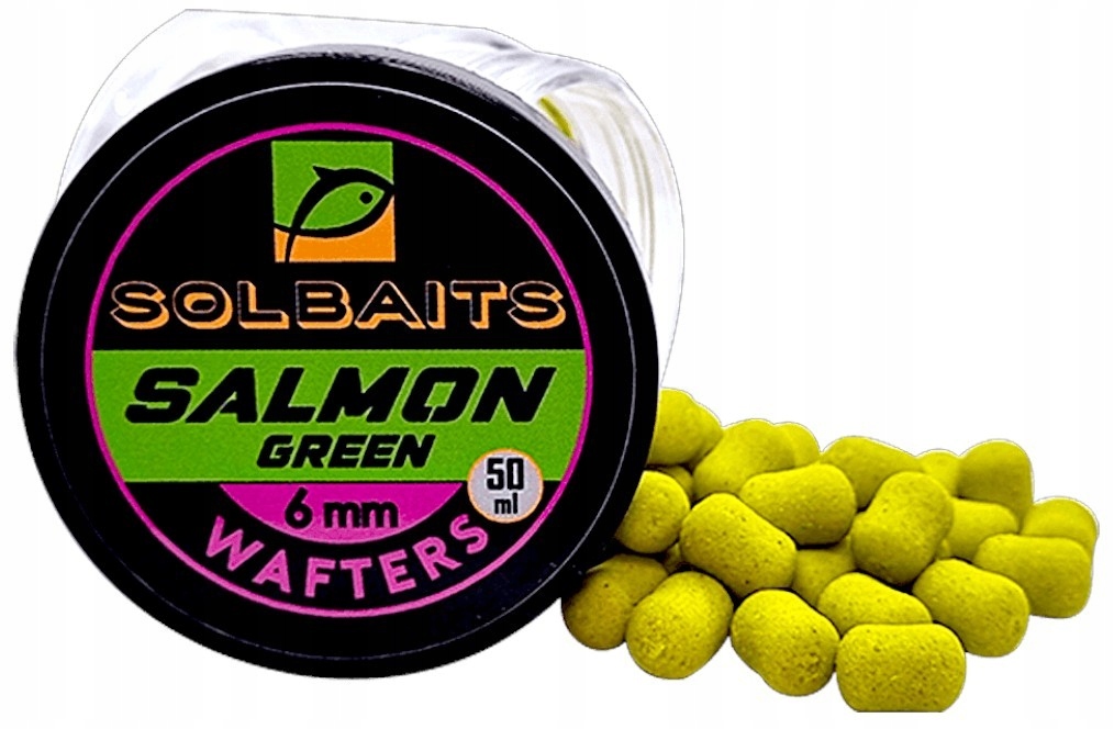 Solbaits Wafters Salmon Green 6mm 50ml