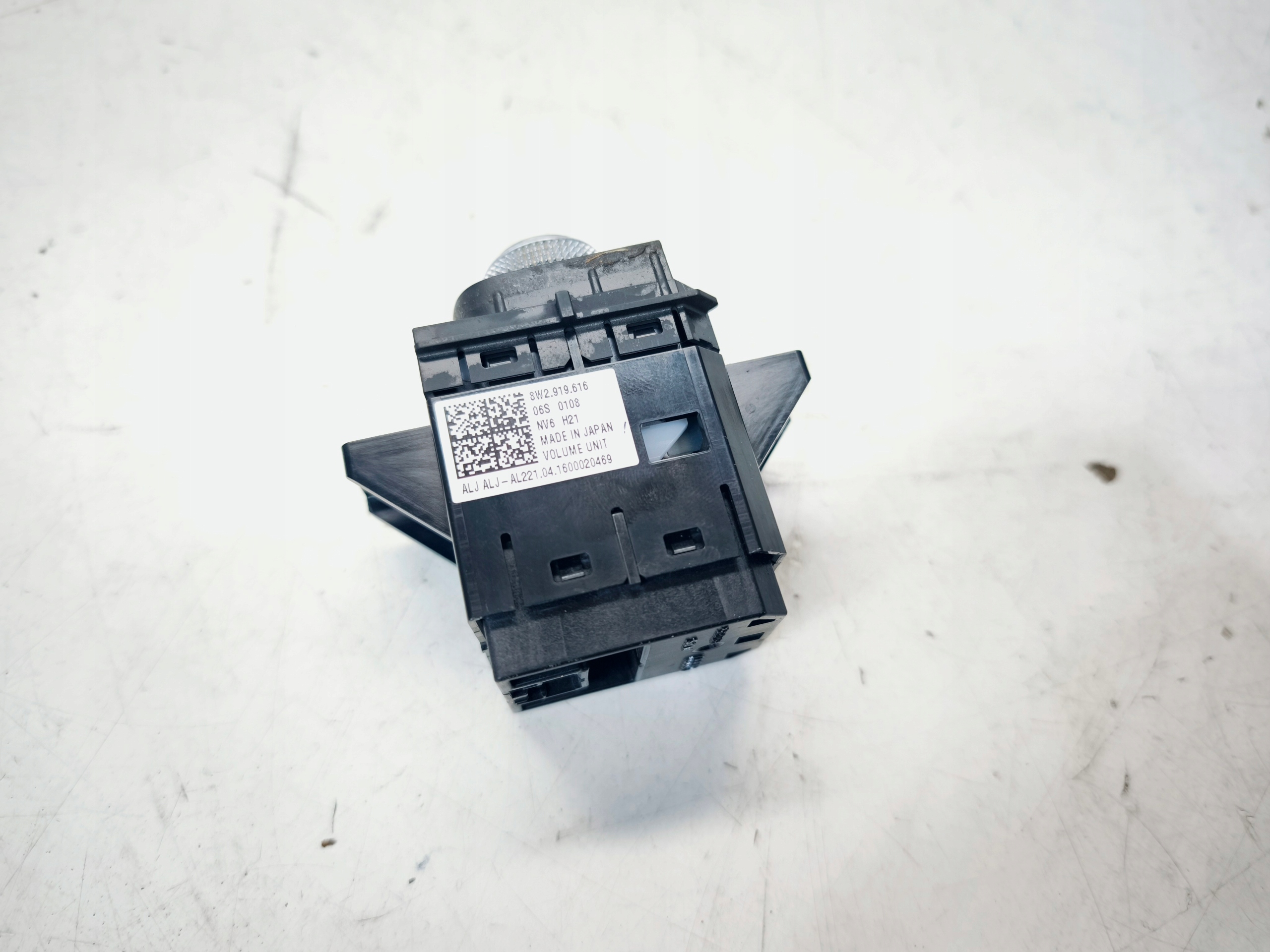 POKRETLO control GLOSNOSCI switch RADIA AUDI A4 B9 A5 8W2919616 UK