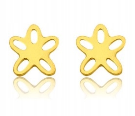 

Kolczyki wkrętki kwiatki Celebrytki Srebro 925